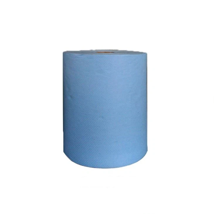 Blue Cleaning Paper Towel Jumbo Roll